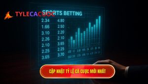 cập nhật tỷ lệ cá cược mới nhất