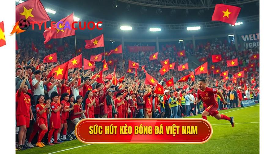 Sức hút đặc biệt của kèo bóng đá đội tuyển Việt Nam