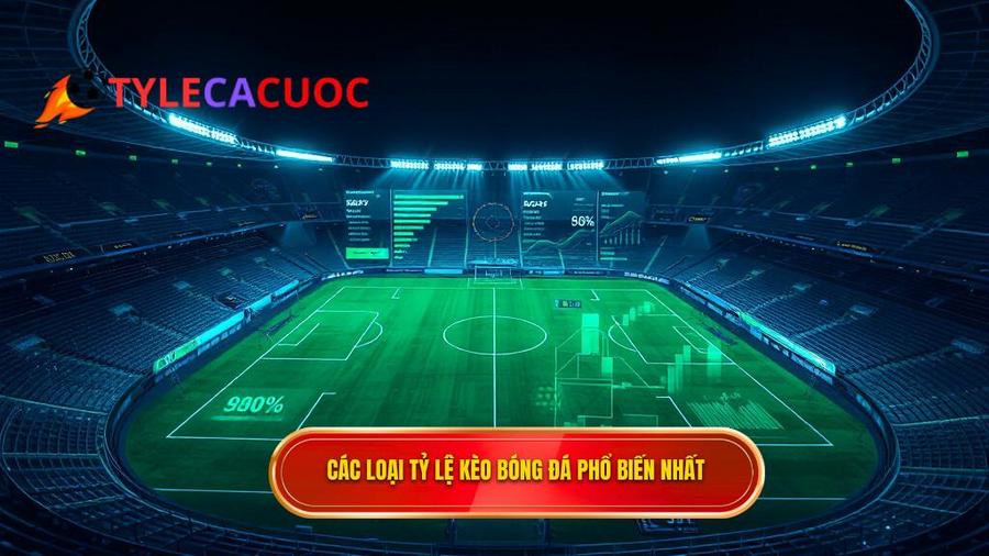 Các loại tỷ lệ kèo bóng đá ngày mai phổ biến nhất