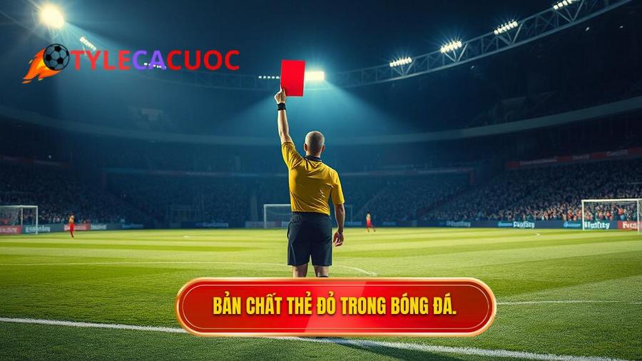 1. Hiểu đúng về bản chất của thẻ đỏ trong bóng đá