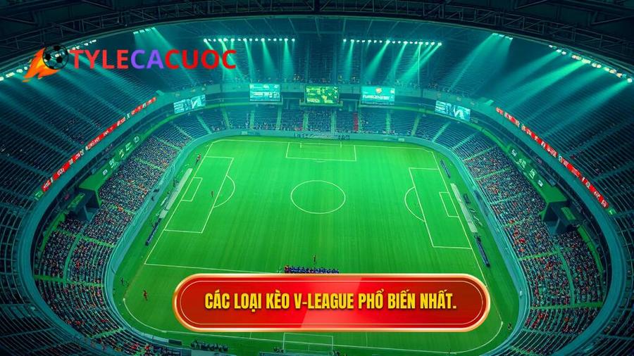Các loại kèo phổ biến trong Bảng kèo V-League mới nhất