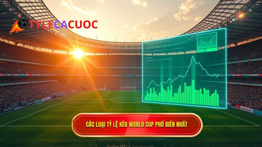 Các loại tỷ lệ bóng đá World Cup phổ biến nhất