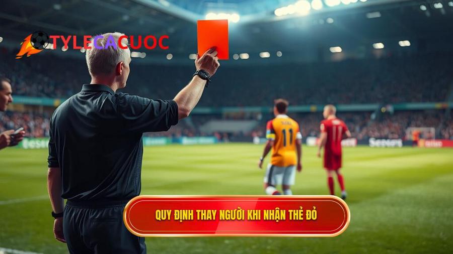 2. Giải đáp chi tiết: Thẻ đỏ có được thay người không trong các trường hợp cụ thể