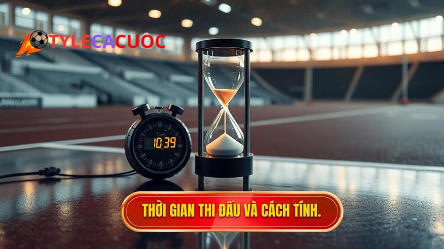 2. Thời gian thi đấu và cách tính thời gian