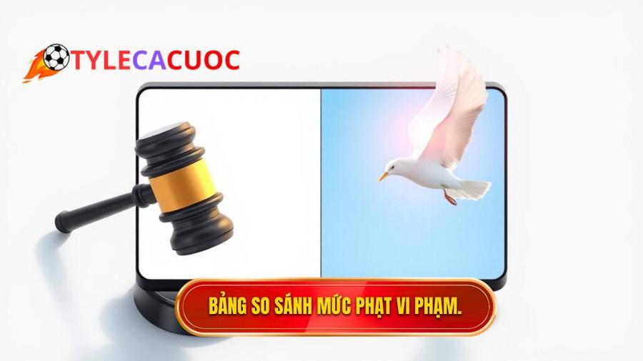Bảng tóm tắt so sánh: Phạt vs Không phạt
