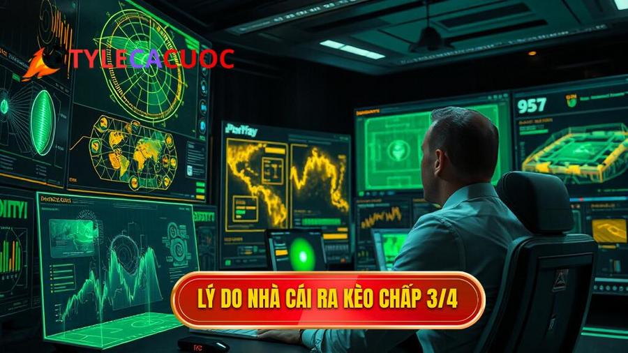Phân tích đa chiều: Tại sao nhà cái đưa ra Kèo chấp 3/4 (0.75)?