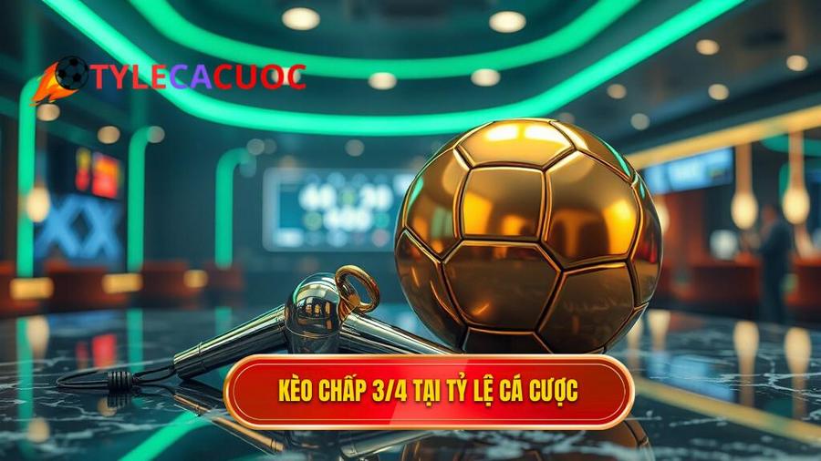 Kèo chấp 3/4 (0.75) là gì? Hướng dẫn cách chơi và mẹo soi kèo luôn thắng