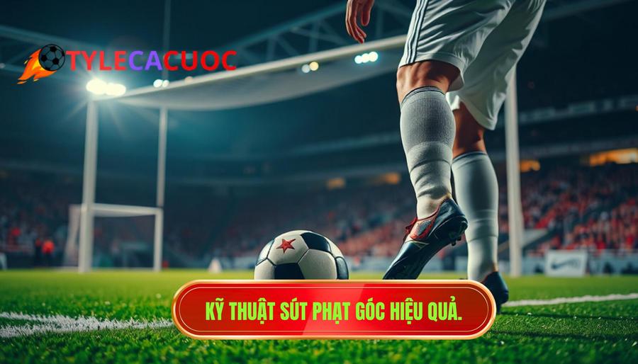 Kỹ thuật sút phạt góc hiệu quả.