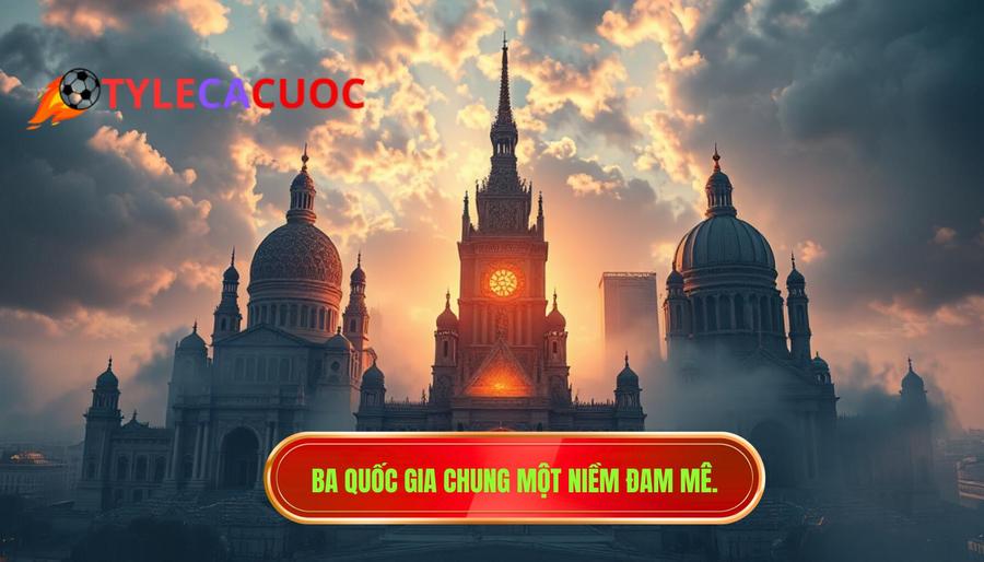 2. Ba quốc gia chung một niềm đam mê.
