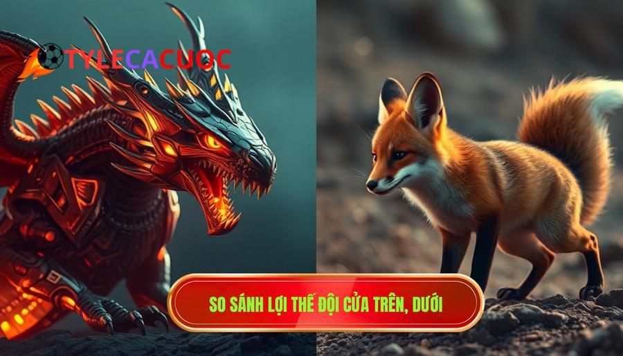 3. So sánh lợi thế đội cửa trên, dưới